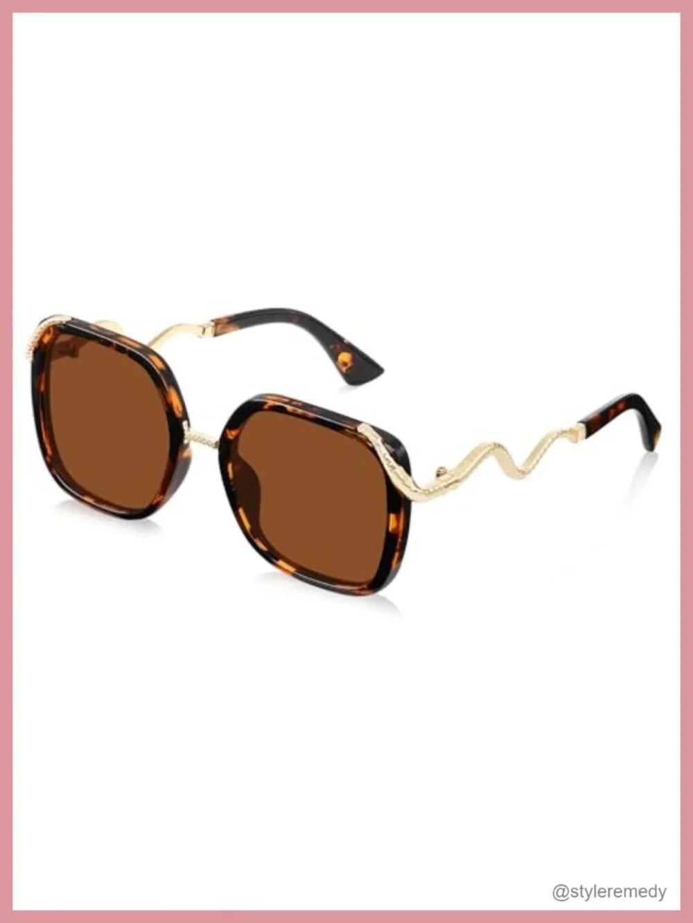 Polarized Square Sunglasses for Women Oversized UV Protection